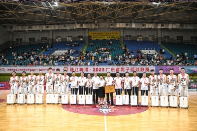 廣東省男子籃球聯(lián)賽2023賽季收官，河源堅基集團隊收獲季軍